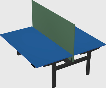 Shared electric desk
