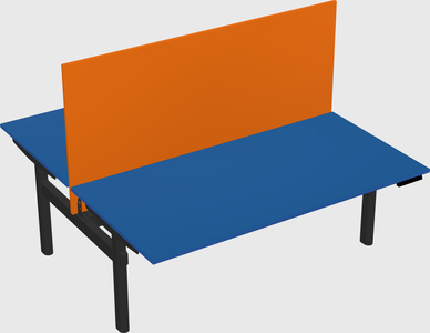 Shared electric desk