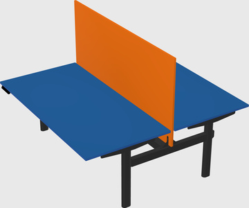 Shared electric desk