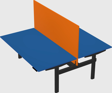 Shared electric desk
