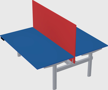 Shared electric desk