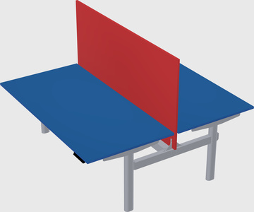 Shared electric desk