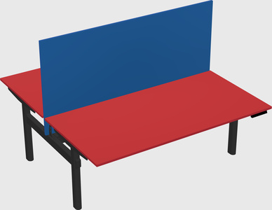 Shared electric desk