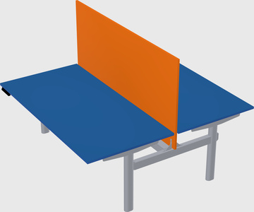Shared electric desk