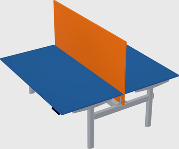 Shared electric desk