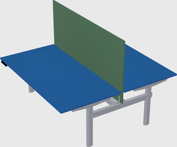 Shared electric desk