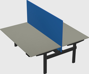 Shared electric desk