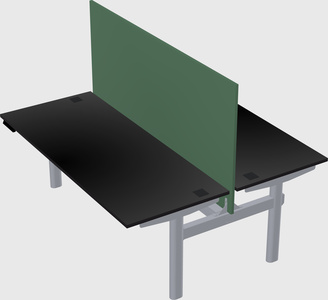 Shared electric desk
