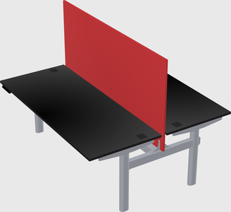 Shared electric desk