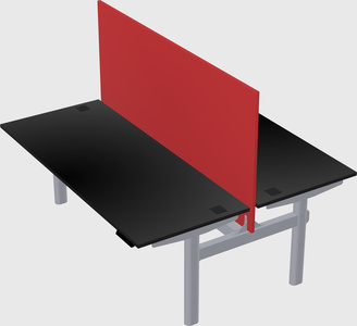 Shared electric desk