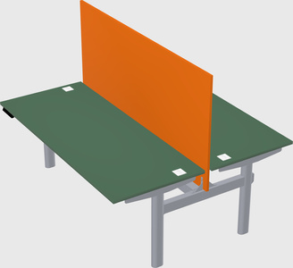 Shared electric desk
