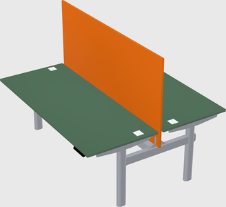 Shared electric desk