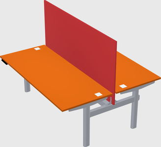 Shared electric desk