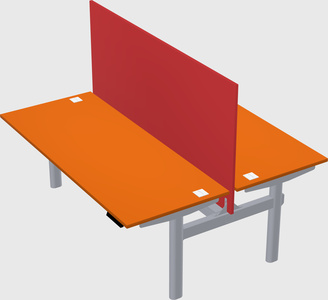 Shared electric desk