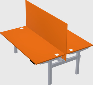 Shared electric desk
