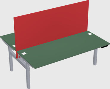 Shared electric desk