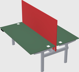 Shared electric desk