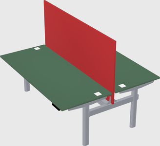 Shared electric desk