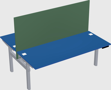 Shared electric desk