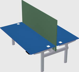 Shared electric desk