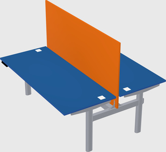 Shared electric desk