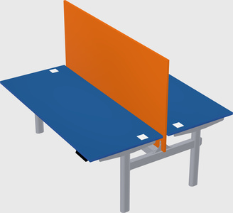 Shared electric desk