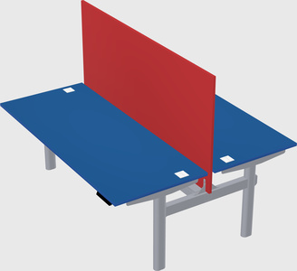 Shared electric desk