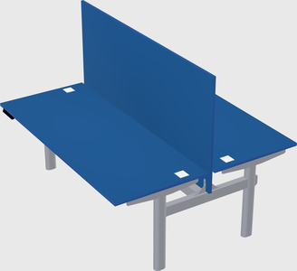 Shared electric desk