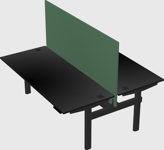 Shared electric desk