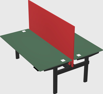 Shared electric desk