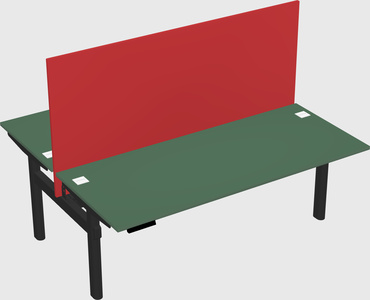 Shared electric desk