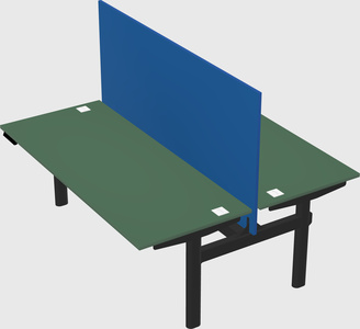 Shared electric desk