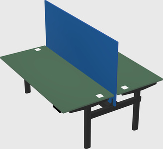 Shared electric desk