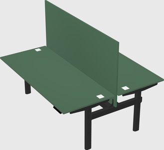 Shared electric desk