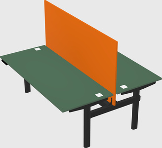 Shared electric desk