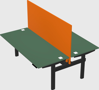 Shared electric desk