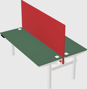 Shared electric desk