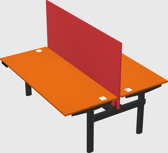 Shared electric desk