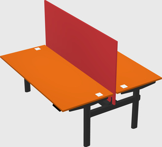 Shared electric desk