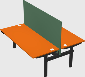 Shared electric desk