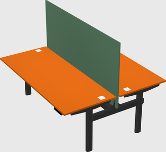 Shared electric desk