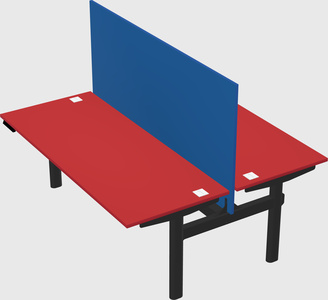 Shared electric desk
