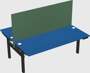 Shared electric desk