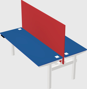 Shared electric desk