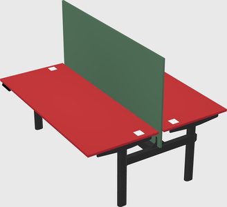 Shared electric desk