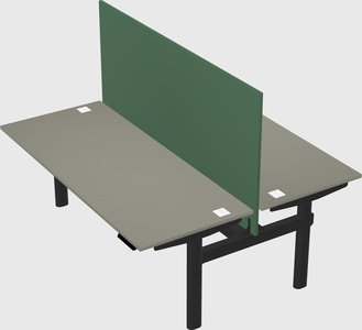 Shared electric desk
