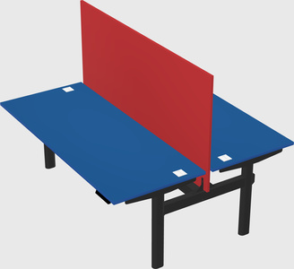 Shared electric desk
