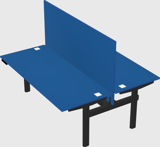 Shared electric desk