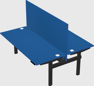 Shared electric desk