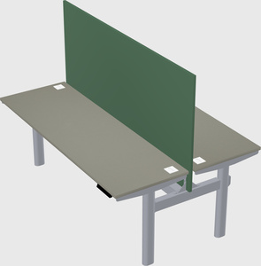 Shared electric desk